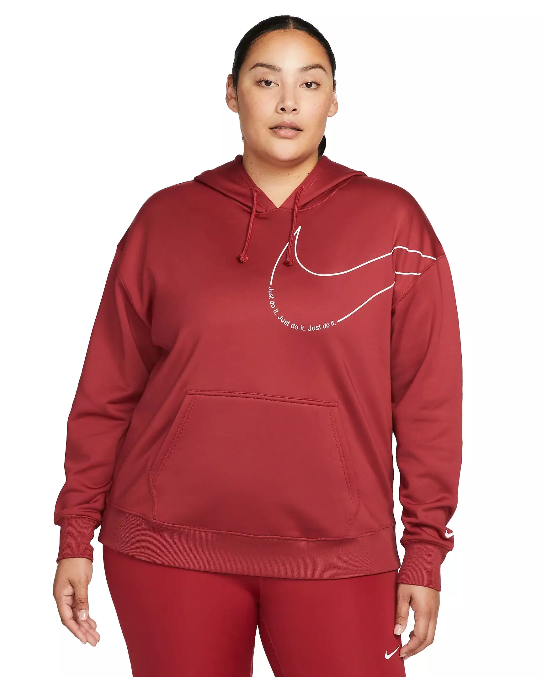 Nike women's therma fleece training outlet hoodie